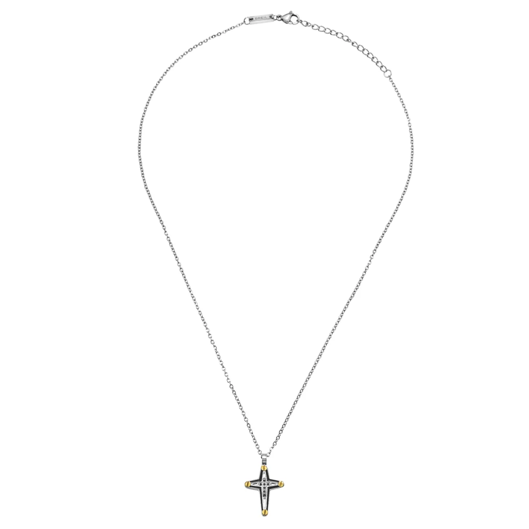 Collana Acciaio Uomo Breil Ceramic Brik TJ3963 - immagine 2