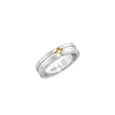 Anello Uomo Breil Cross Roads in Acciaio TJ3816 misura 23