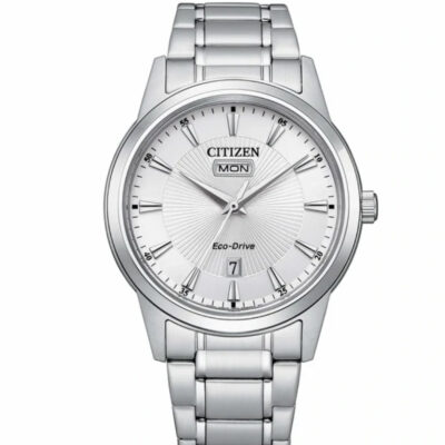 Citizen Uomo Ecodrive Classic in Acciaio Tempo e Data AW0100-86A