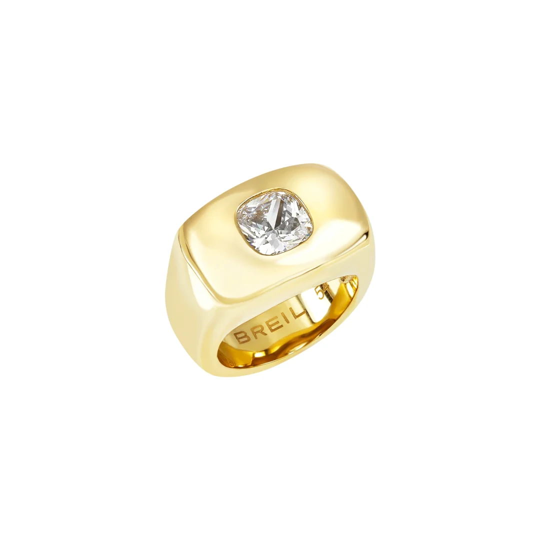 Anello Breil in Acciaio Dorato Stylize TJ4058 nr 14