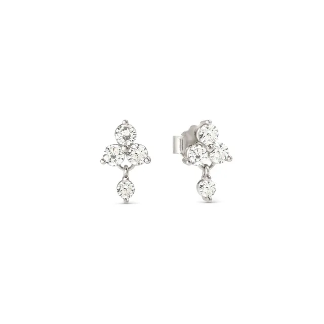 Orecchini Nomination in Argento Life Bouquet con Zirconi Bianchi 242510/010