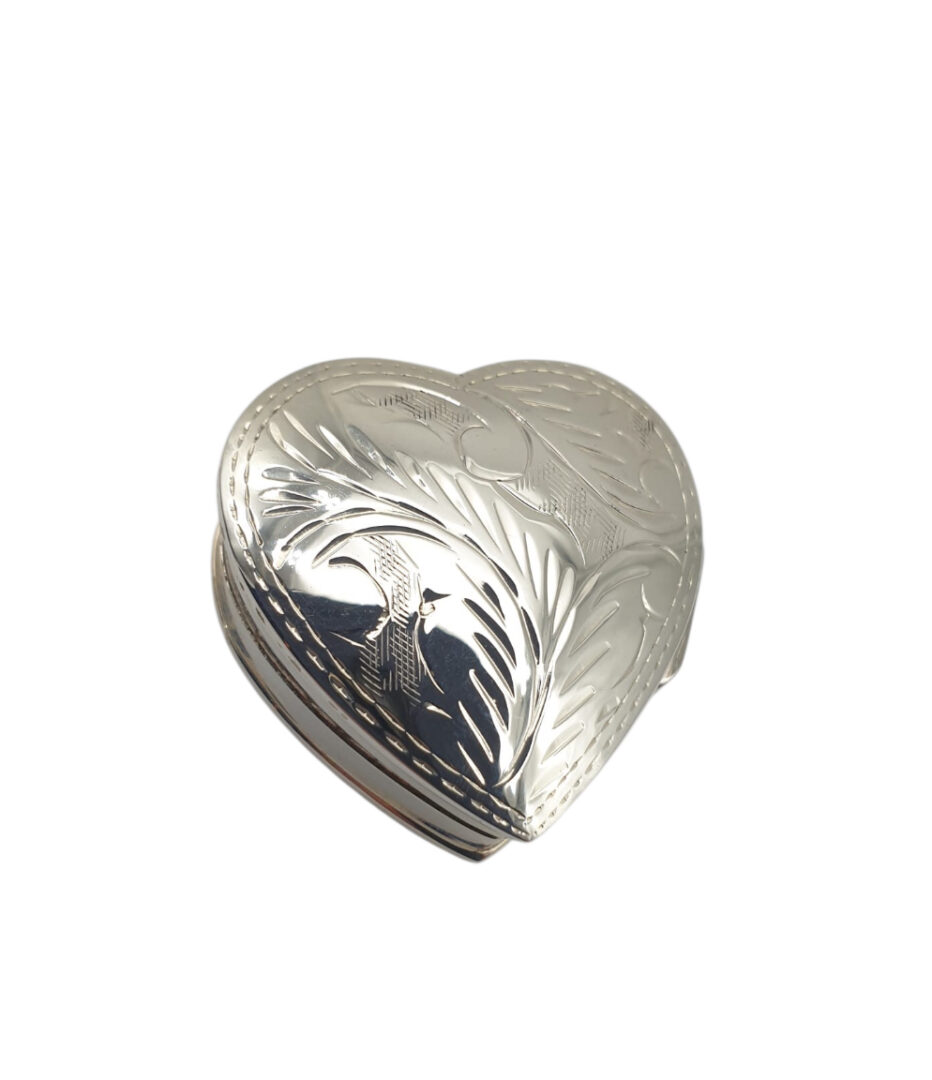Scatolina Portapastiglie in argento 925 a Cuore