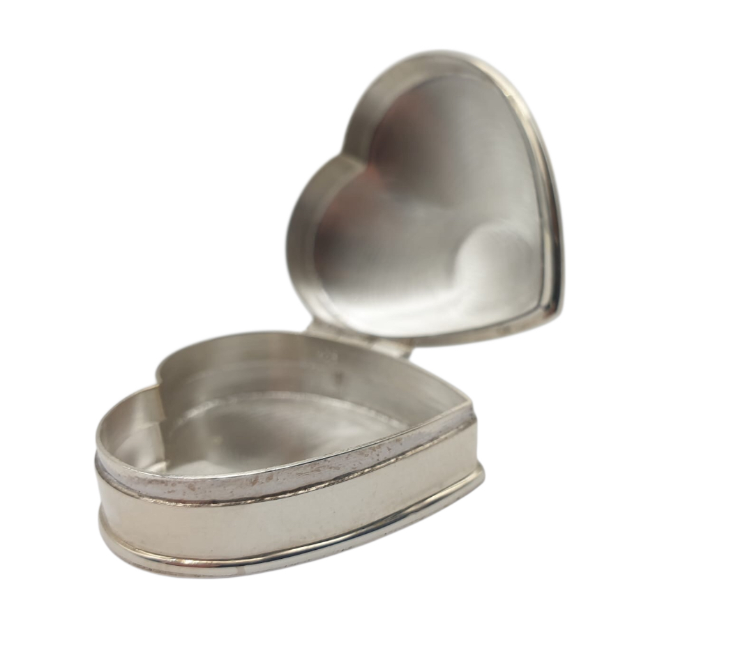 Scatolina Portapastiglie in argento 925 a Cuore - immagine 5