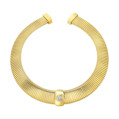 Collana Acciaio Dorato Donna Breil Stylize TJ4049