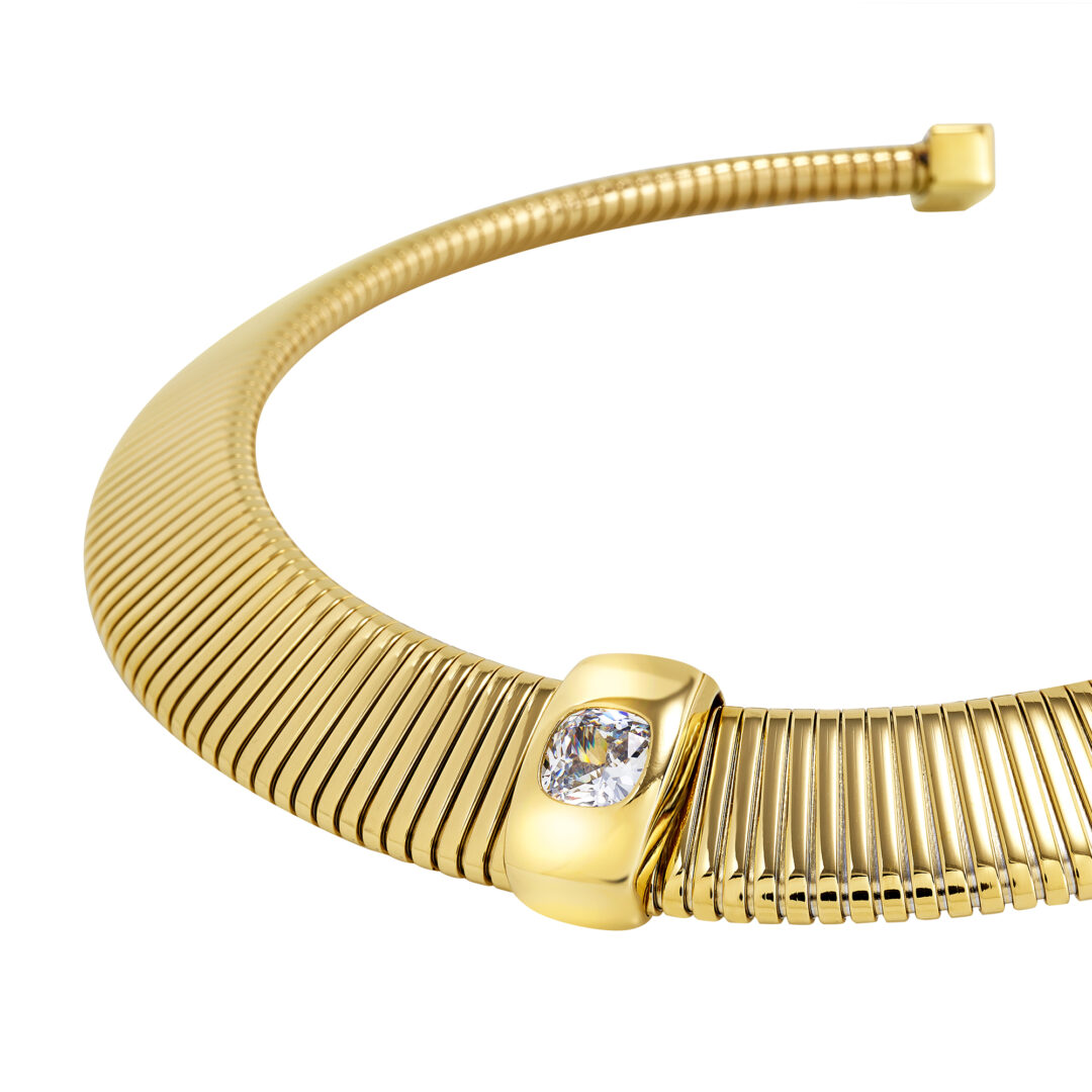 Collana Acciaio Dorato Donna Breil Stylize TJ4049 - immagine 2