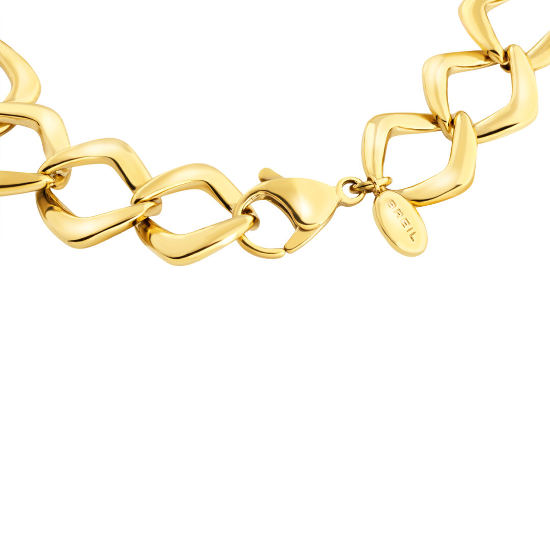 Collana Acciaio Dorato Donna Breil Elonge TJ4101 - immagine 4