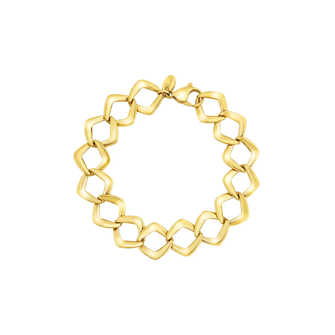 Bracciale Donna Acciaio Dorato Breil Elonge Tj4103