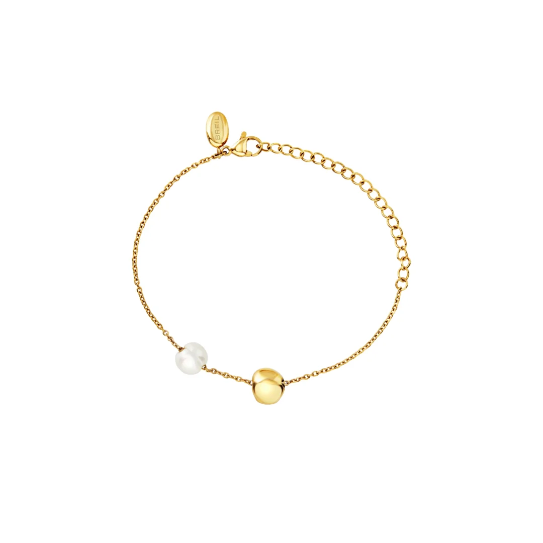 Bracciale Donna Acciaio Dorato Breil B Rocks Tj3784
