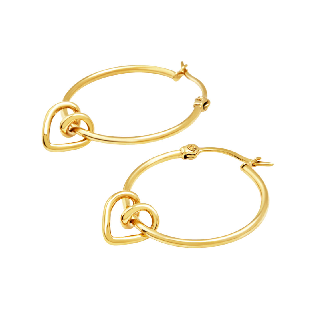 Orecchini in Acciaio Dorato Breil B&Me Tj4027 - immagine 3