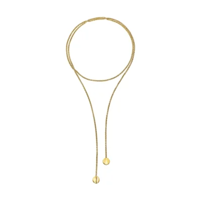 Collana Acciaio Dorato Donna Breil Globe Tj4065