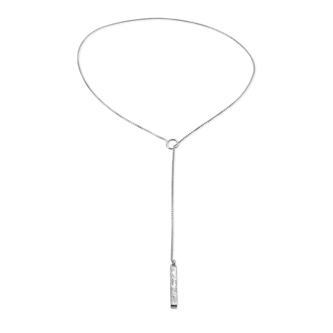 Girocollo Seta In Argento Naturale Athena con Pendente CN6465