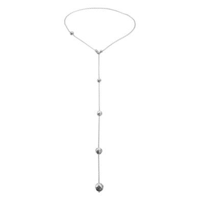 Girocollo Sfera In Argento Naturale Athena con Boule e Pendente CN6476