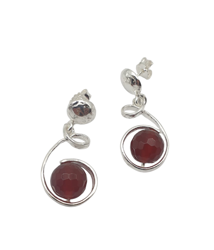Orecchini Pendenti Vibra In Argento Athena Pietre OR7814