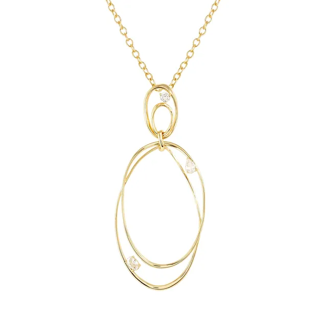 Collana My Rebel Art Lunga Nomination In Argento Doppio Ovale Grande 242809/012