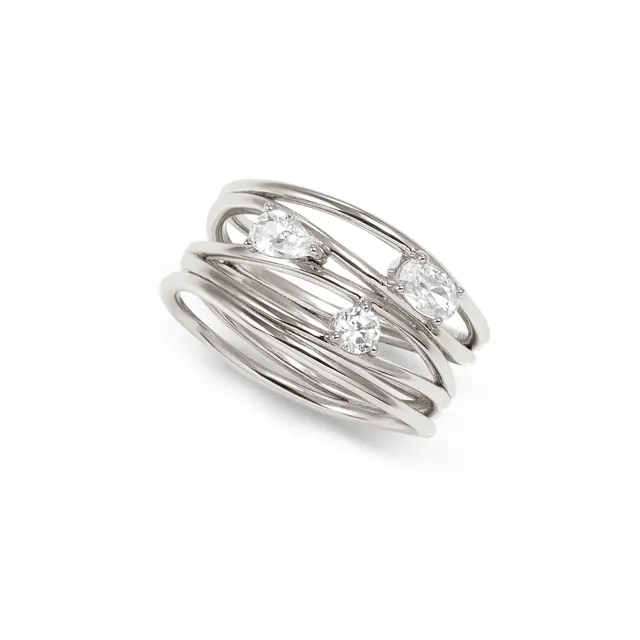 Anello a Fascia In Argento Nomination My Rebel Art 242802/01/005 misura 13