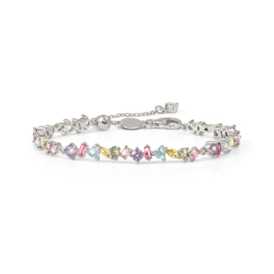 Bracciale In Argento Nomination Colour Wave con Pietre Colorate 149883/061