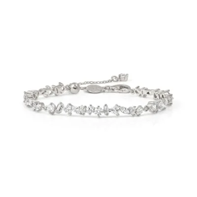 Bracciale In Argento Nomination Colour Wave con Pietre Bianche 149883/031