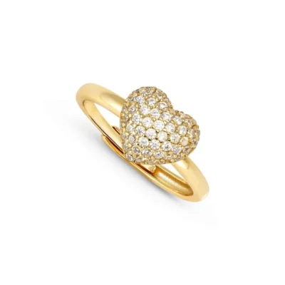 Anello In Argento Nomination Cuore Bombato Lifepoetry Bombato242700/006