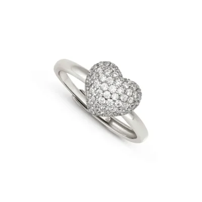 Anello In Argento Nomination Cuore Bombato Lifepoetry Bombato242700/004