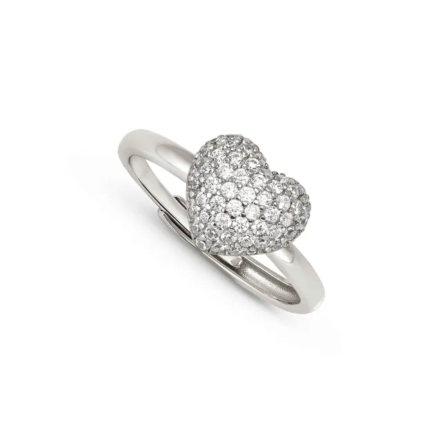 Anello In Argento Nomination Cuore Bombato Lifepoetry Bombato242700/004