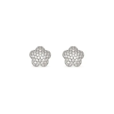 Orecchini Nomination in Argento Lifepoetry con Fiori Bombati 242707/010