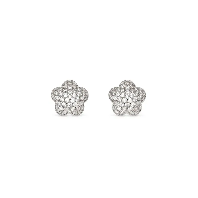 Orecchini Nomination in Argento Lifepoetry con Fiori Bombati 242707/010