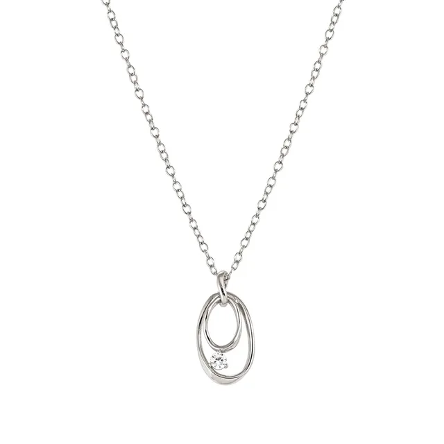 Girocollo in Argento Nomination My Rebel Art con Pendente Ovale Piccolo 242806/053